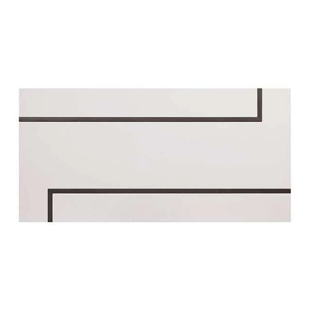 izar White/Gun Metal Coffee Table - Image 3