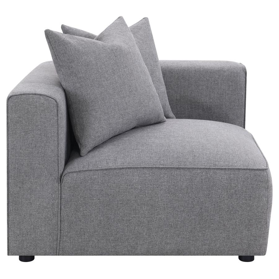 Jennifer Upholstered Corner Chair - Image 2