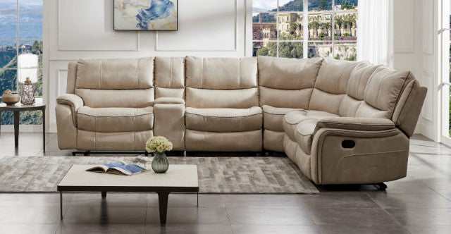 Jerominus Beige Sectional - Image 3