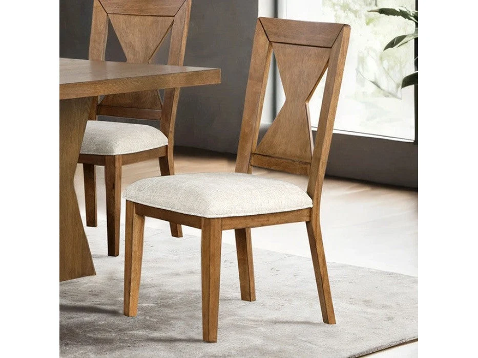 Johannes Rustic Oak 7 Piece Dining Set - Image 3