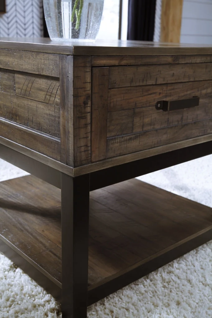 Johurst Rectangular End Table - Image 5