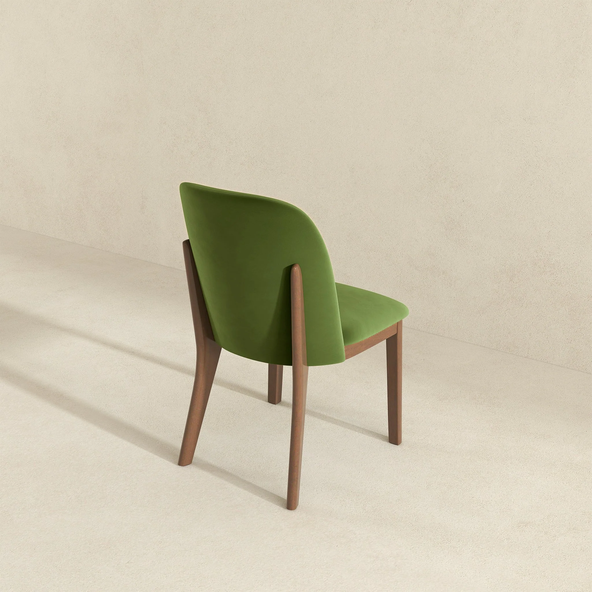 Kaitlyn Green Velvet Dining Chair Set Of 2 - Image 6