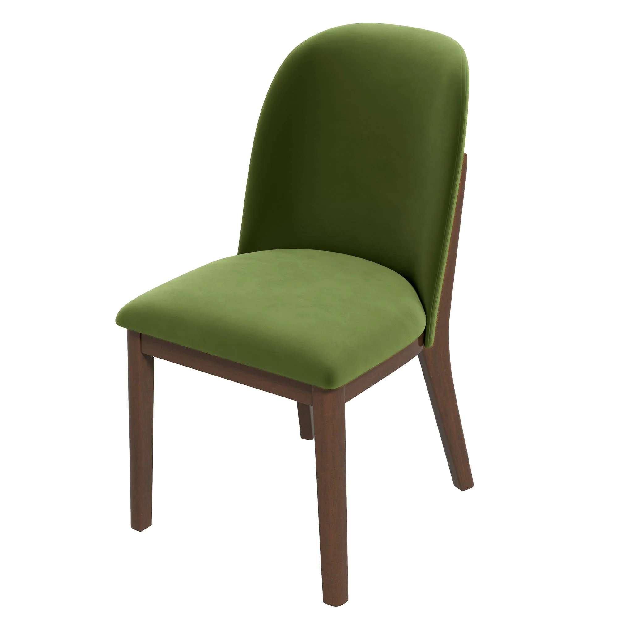 Kaitlyn Green Velvet Dining Chair Set Of 2 - Image 7