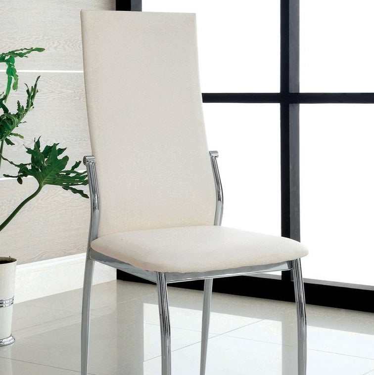 Kalawao White Dining Chair (Set of 2) - Image 2