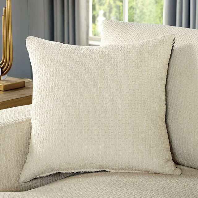 Kaylee Beige Ottoman - Image 4