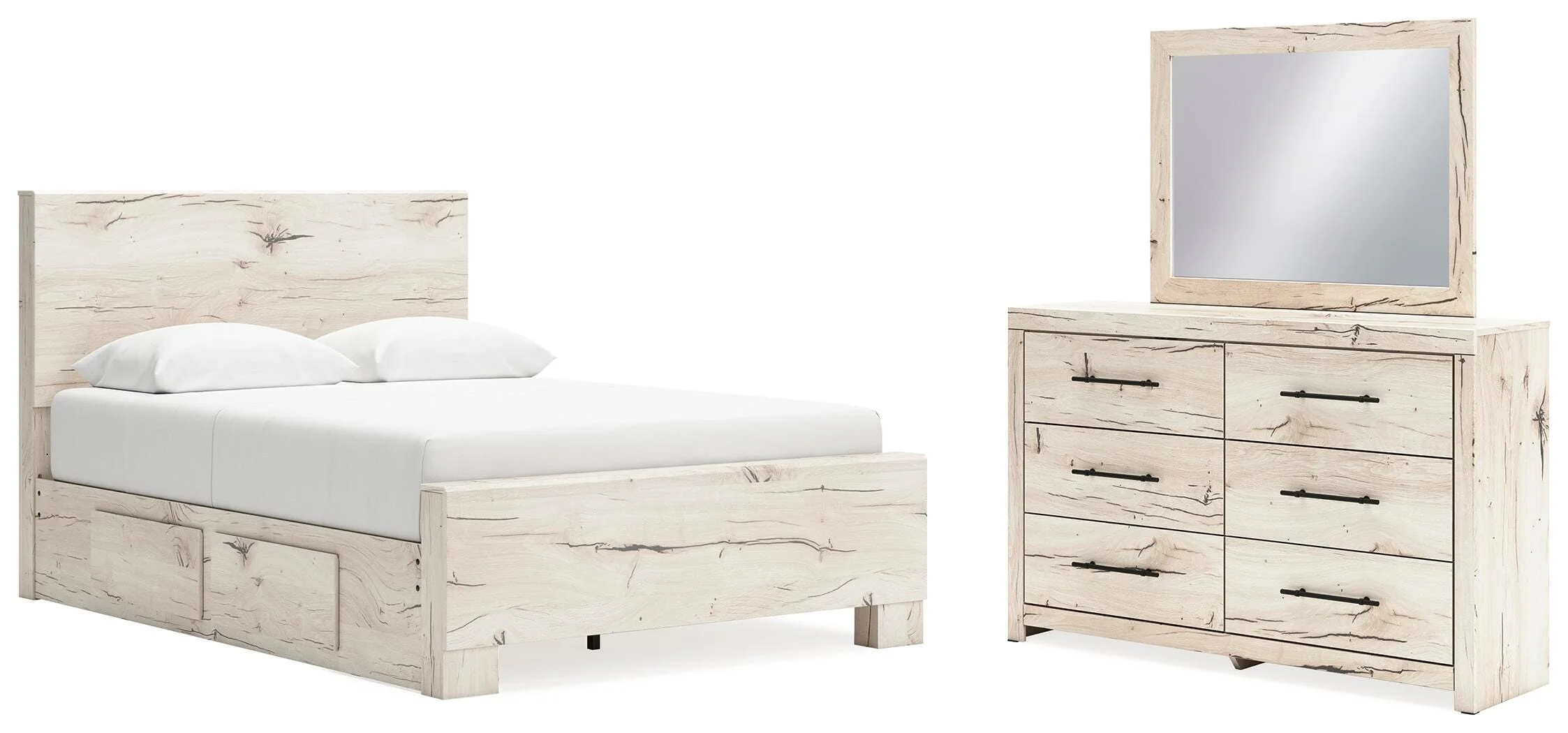 Lawroy Panel Bed Bedroom Set - Image 18