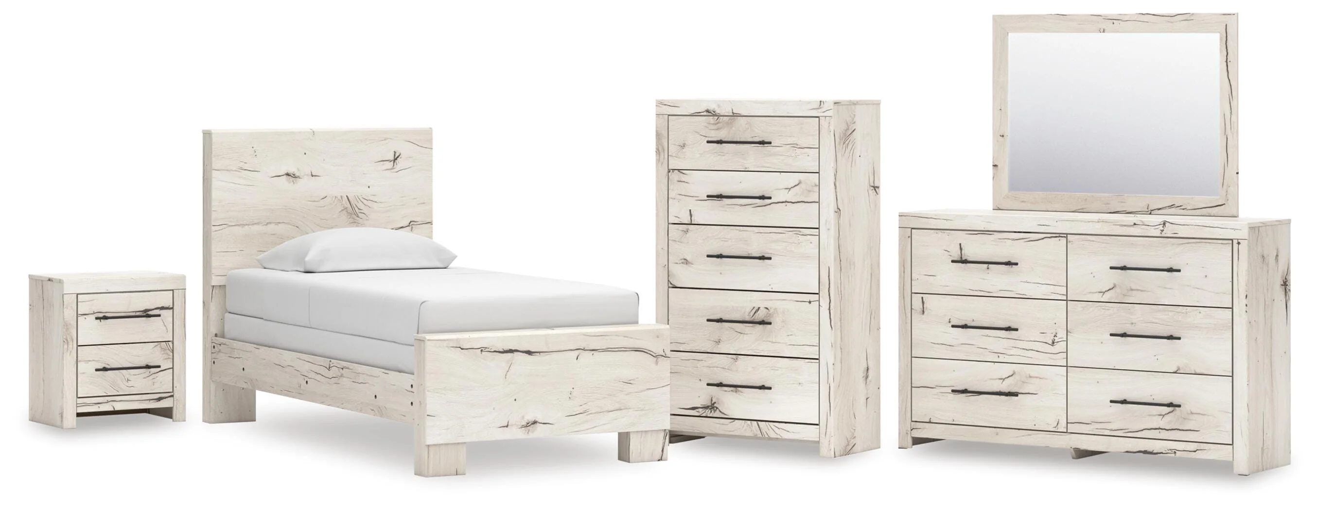 Lawroy Panel Bed Bedroom Set - Image 34