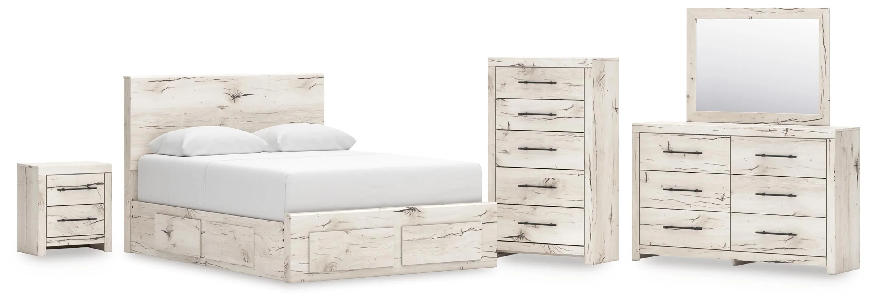Lawroy Panel Storage Bed Bedroom Set - Image 24