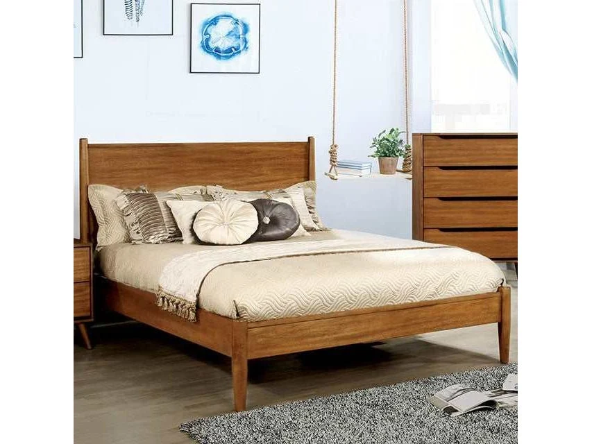 Lennart Oak Full Bed