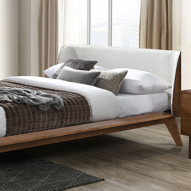 Lenzburg Walnut/Beige Full Bed - Image 2