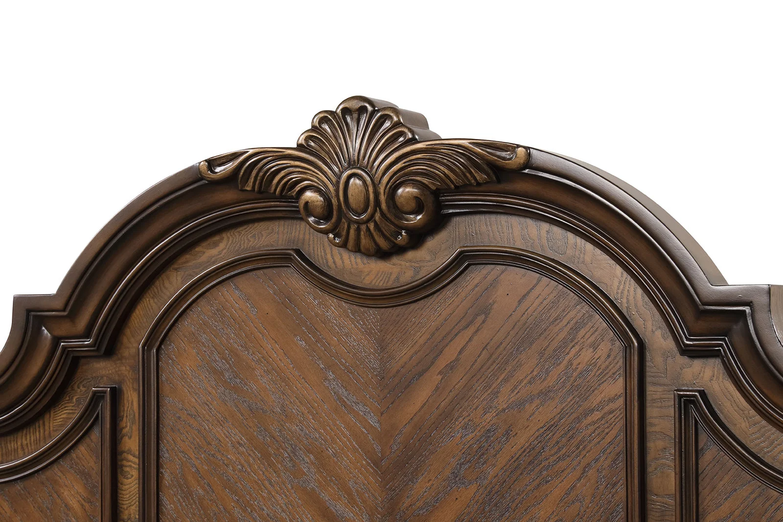 Leovanni Dark Brown Queen Bed - Image 5