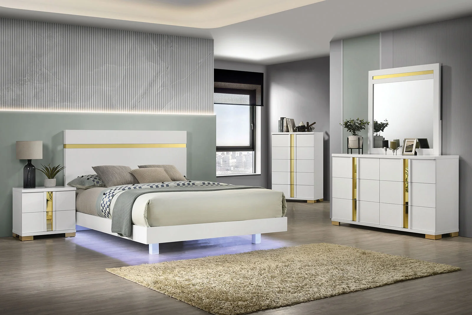 Lillestrom White Full Bed - Image 2