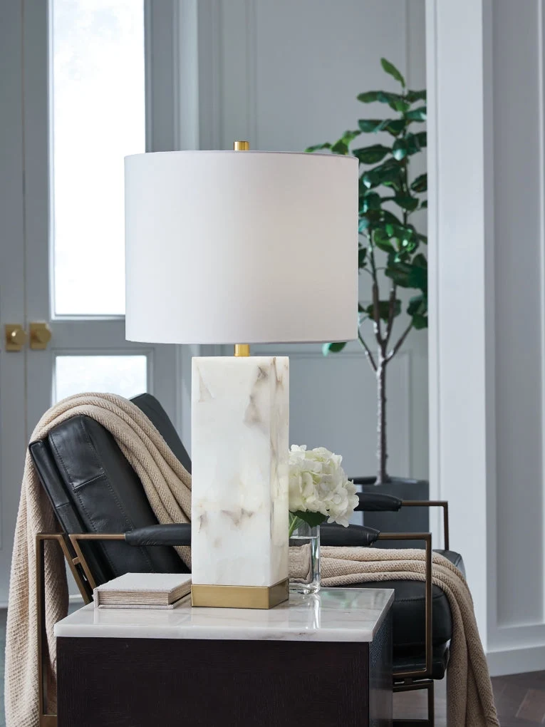 Linderfield Alabaster Table Lamp - Image 2