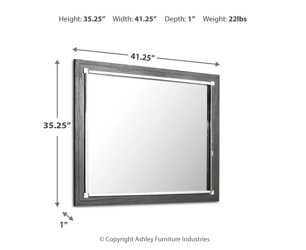 Lodanna Bedroom Mirror - Image 2