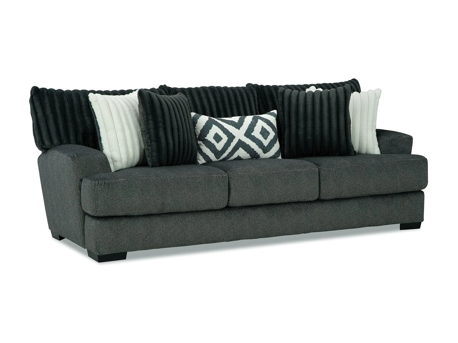 Loughlin Gun Metal Sofa