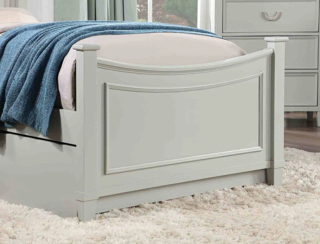 Lycorida Light Gray Twin Bed - Image 4