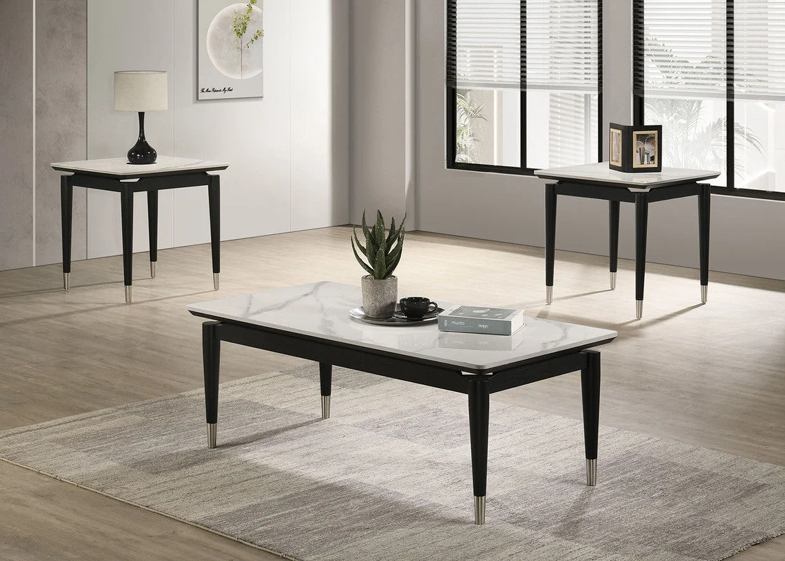 Maidstone Black/White Coffee Table - Image 2