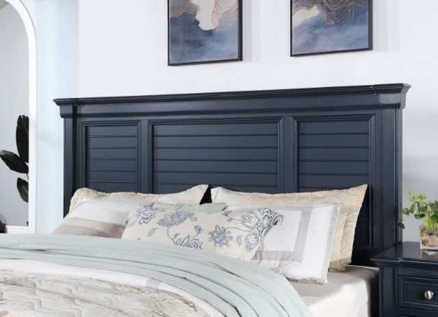 Manzanillo Slate Blue Queen Bed - Image 3