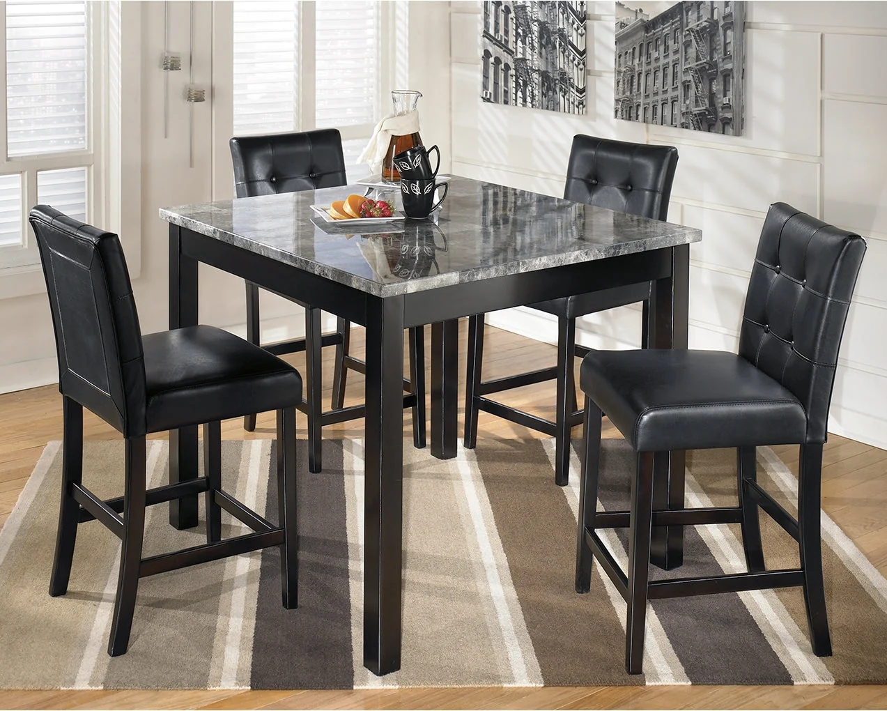 Maysville Square Counter Table Set by Ashley Furniture - Image 2