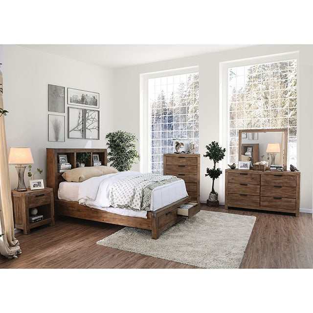 Mcallen Weathered Light Oak Eastern King Bed - Image 2