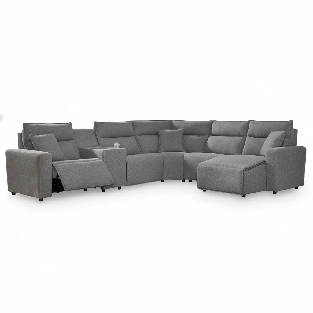 Modmax II 6-Piece Power Reclining Sectional with Chaise - Image 2