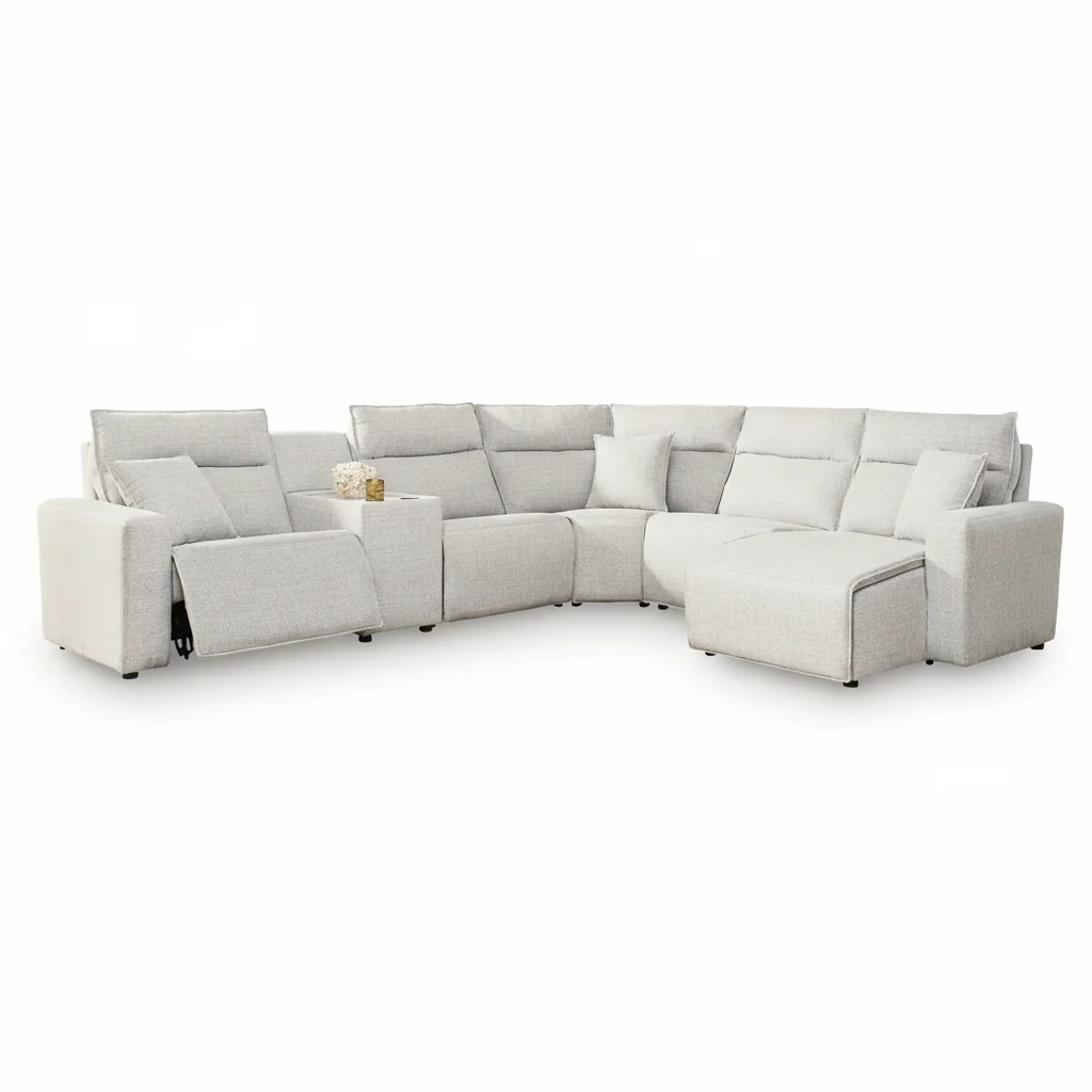 Modmax II 6-Piece Power Reclining Sectional with Chaise - Image 4