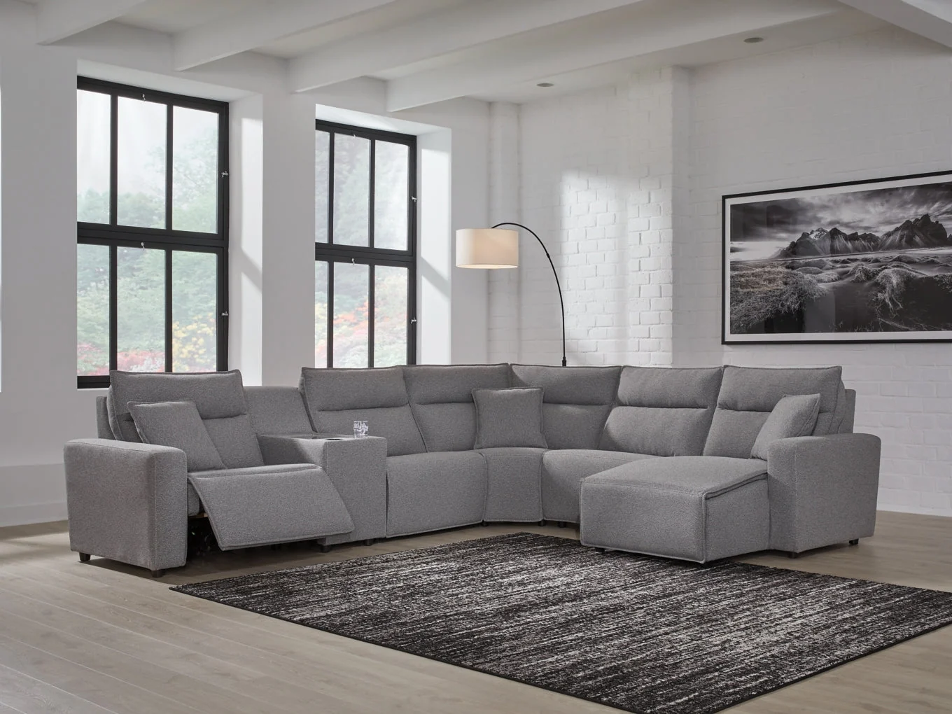 Modmax II 6-Piece Power Reclining Sectional with Chaise - Image 6