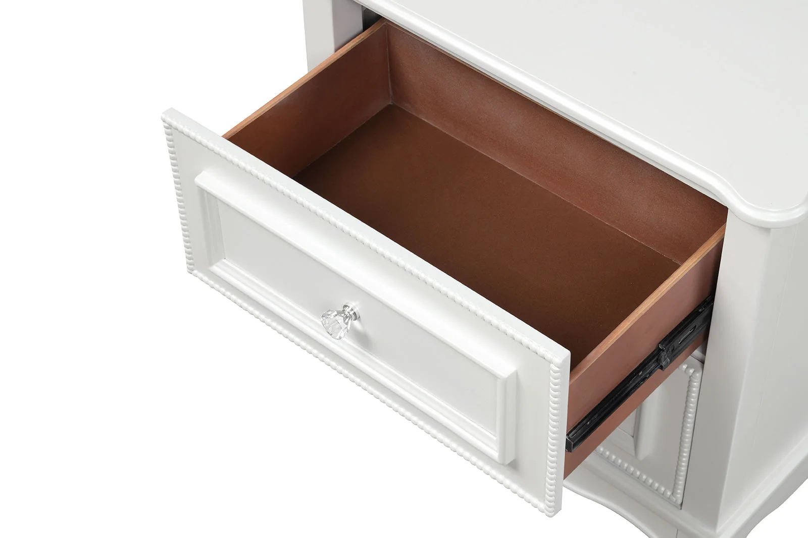 Naucalpan White Nightstand - Image 4
