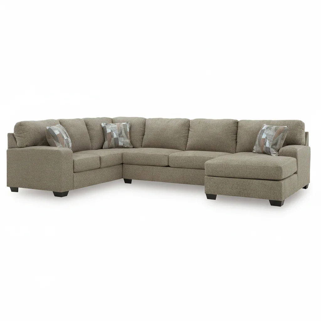 Newellen 3-Piece Sectional with Chaise - Image 2