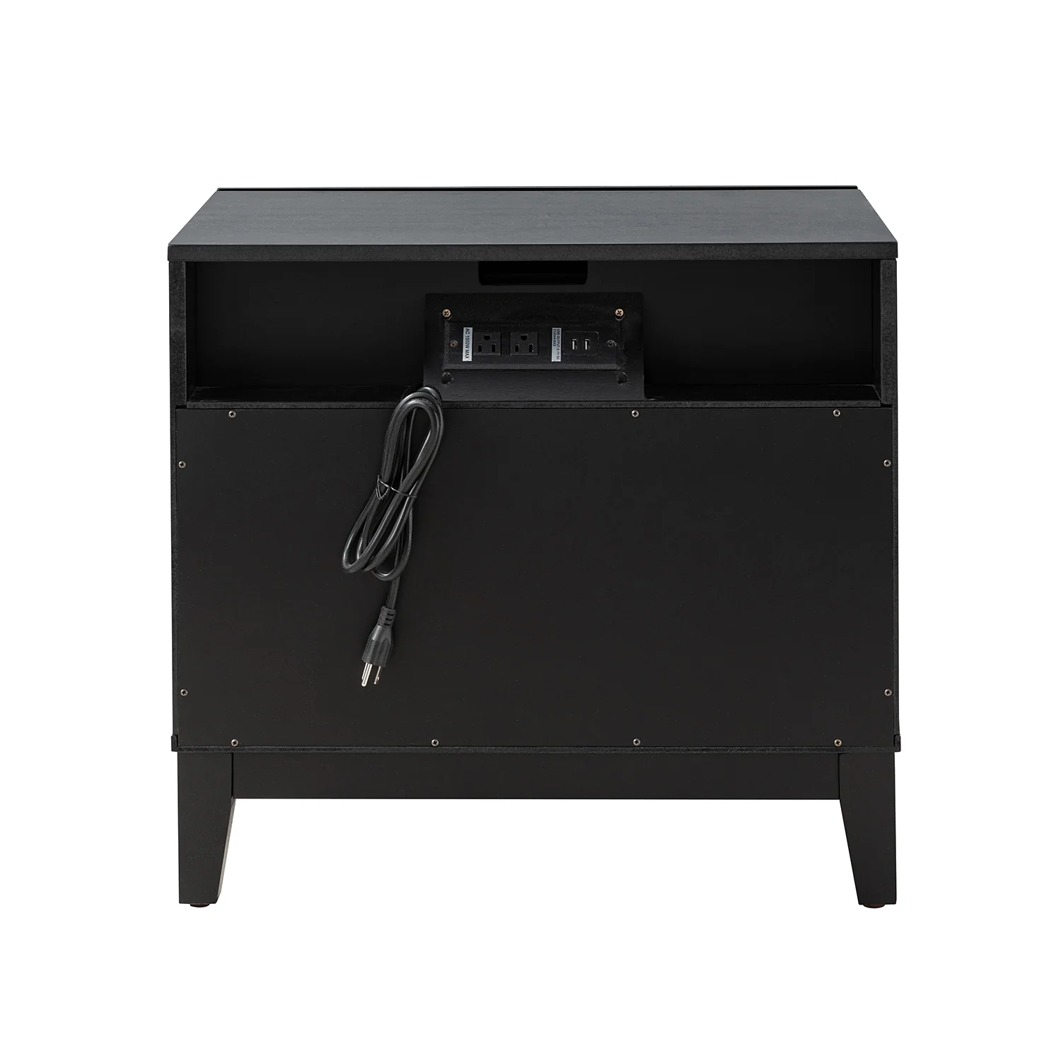 Helga Nightstand in Black - Image 4