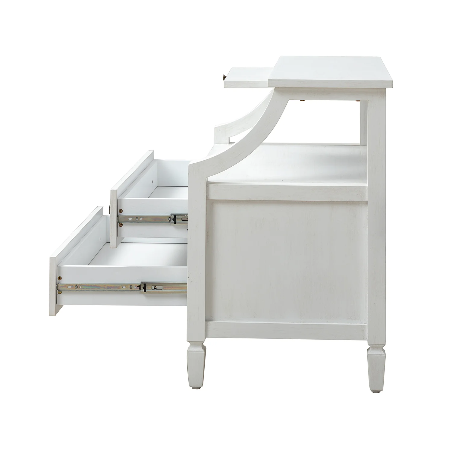 Bernadette Nightstand in White - Image 3