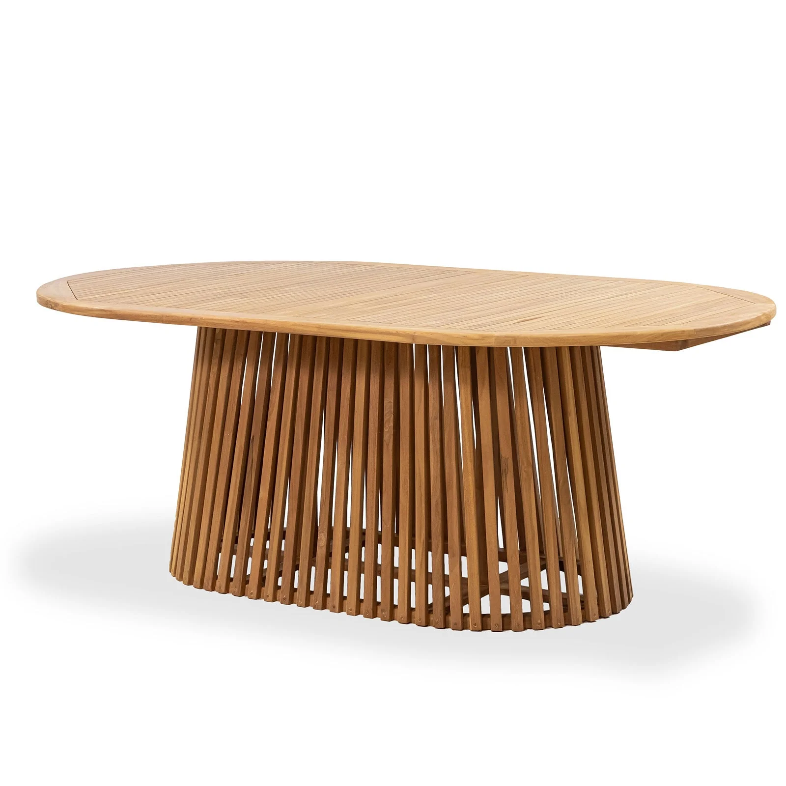 Nusa Natural 7 Piece Outdoor Dining Set - Image 2