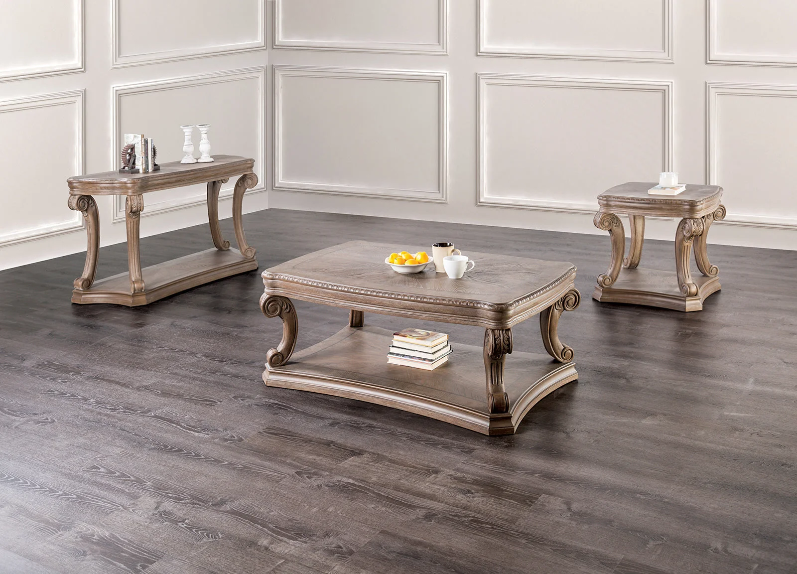 Oakway Weathered Oak End Table - Image 3