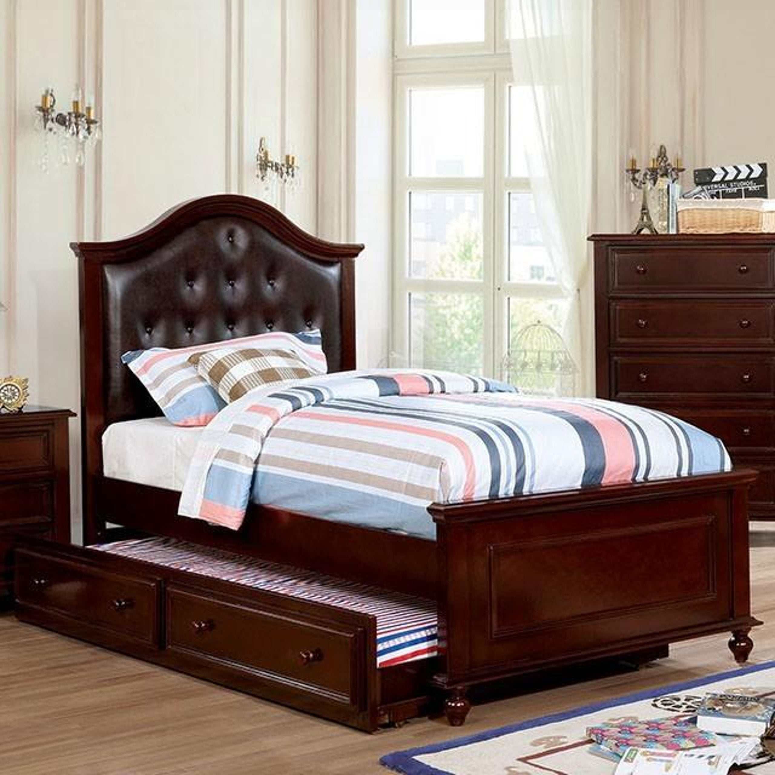 Olivia Dark Walnut Trundle - Image 2