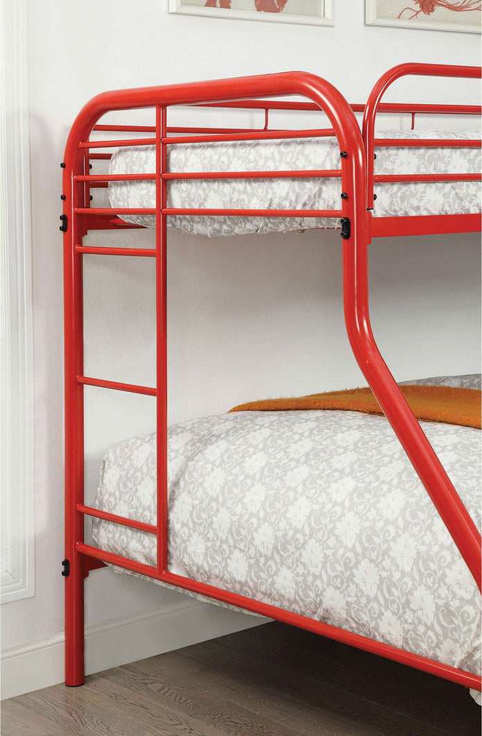 Opal Red Twin/Full Bunk Bed - Image 4