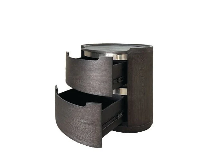 Osterley Black Nightstand - Image 7