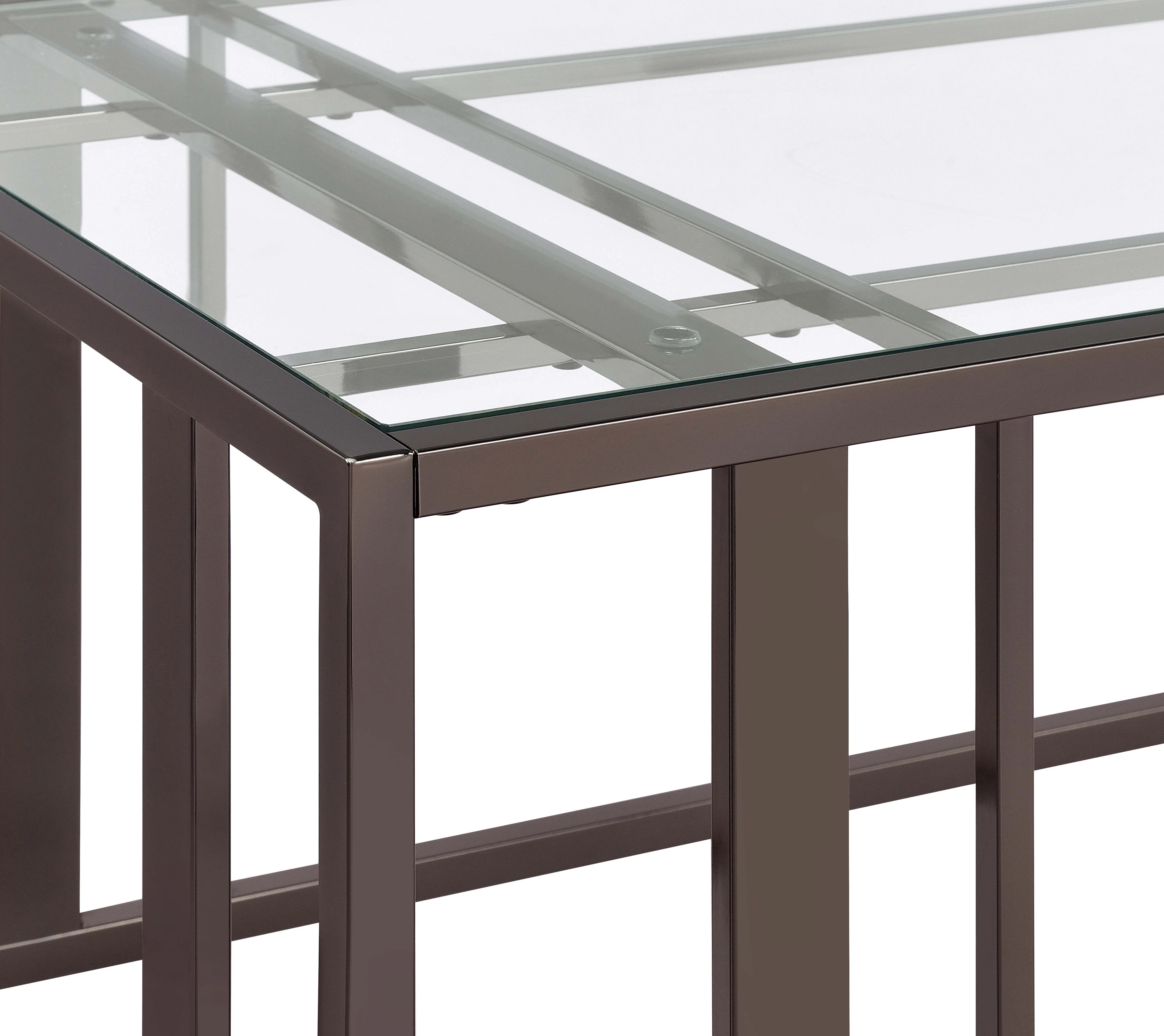 Adri Rectangular Glass Top Coffee Table - Image 19
