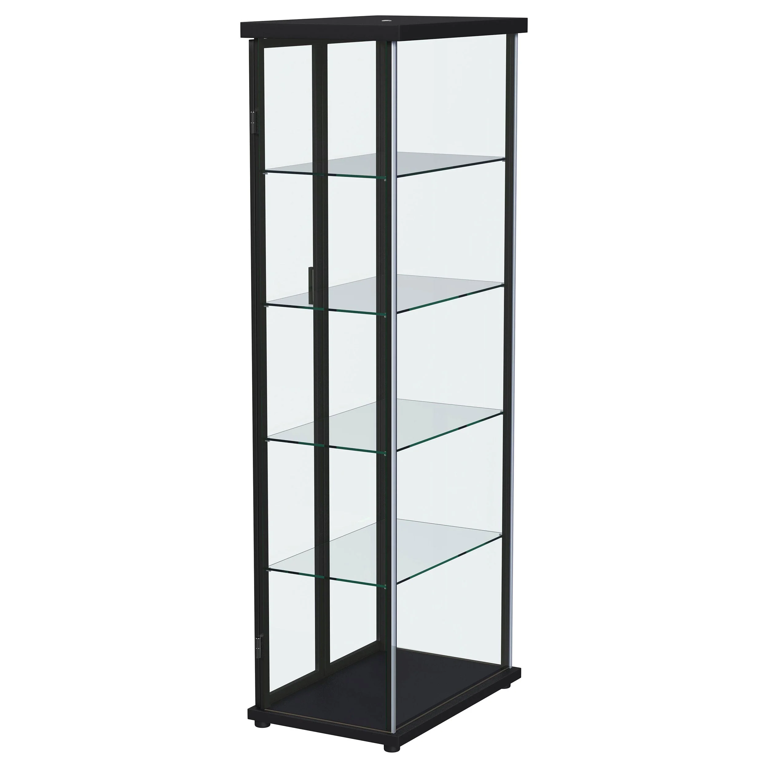 Aero 5-shelf Display Curio Cabinet with LED - Image 20