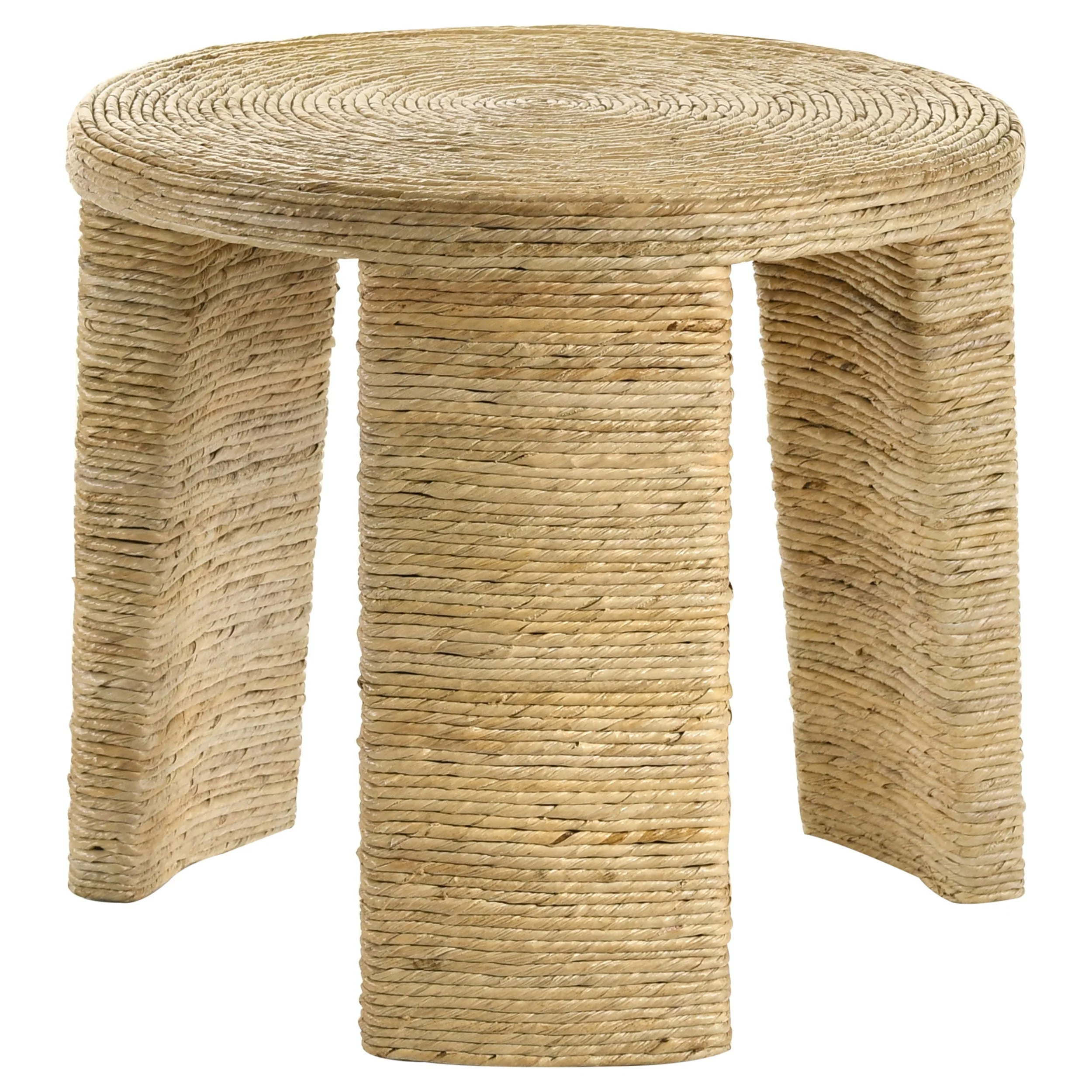 Artina Rattan Coffee and End Table Set Natural - Image 7
