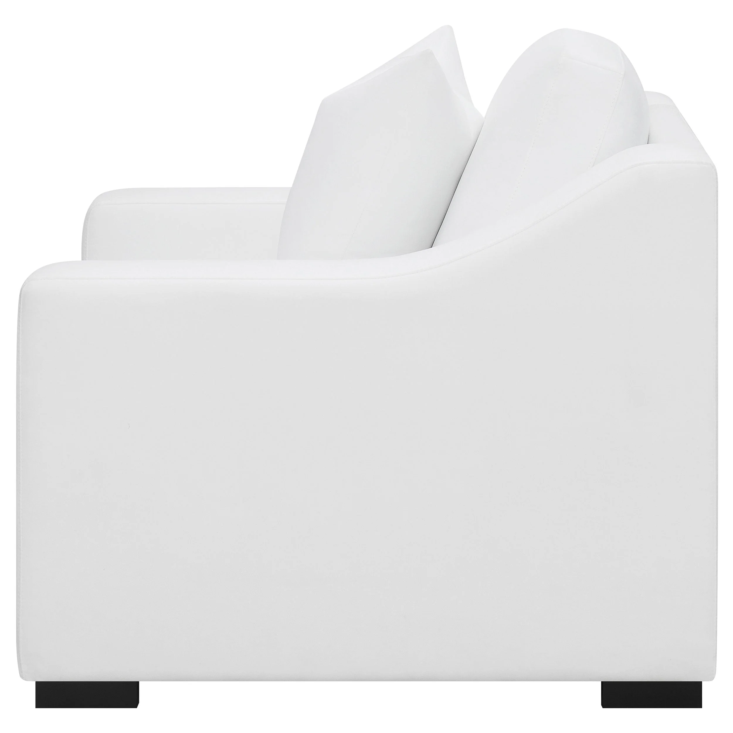 Ashlyn Upholstered Sloped Arm Accent Chair - Image 11