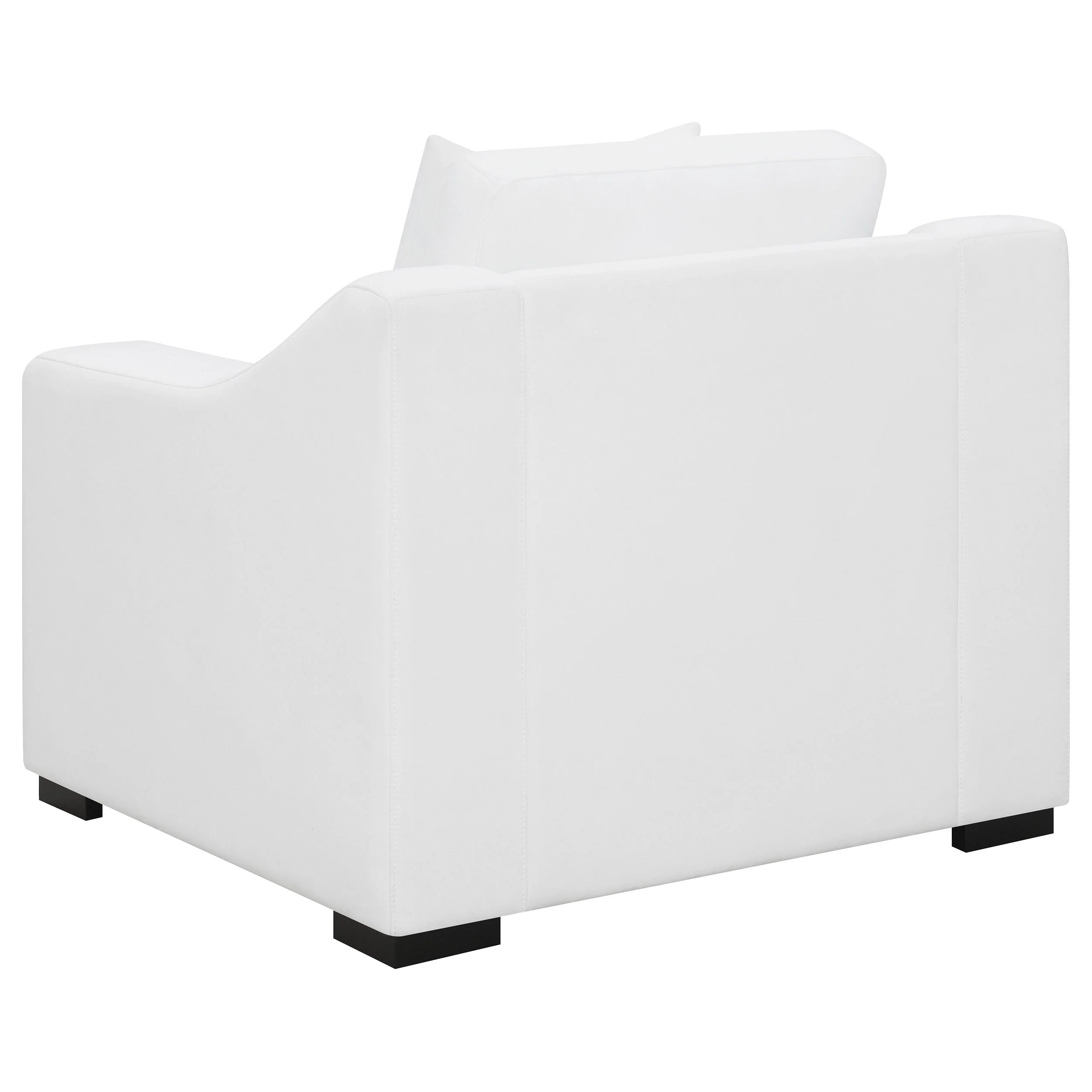 Ashlyn Upholstered Sloped Arm Accent Chair - Image 13