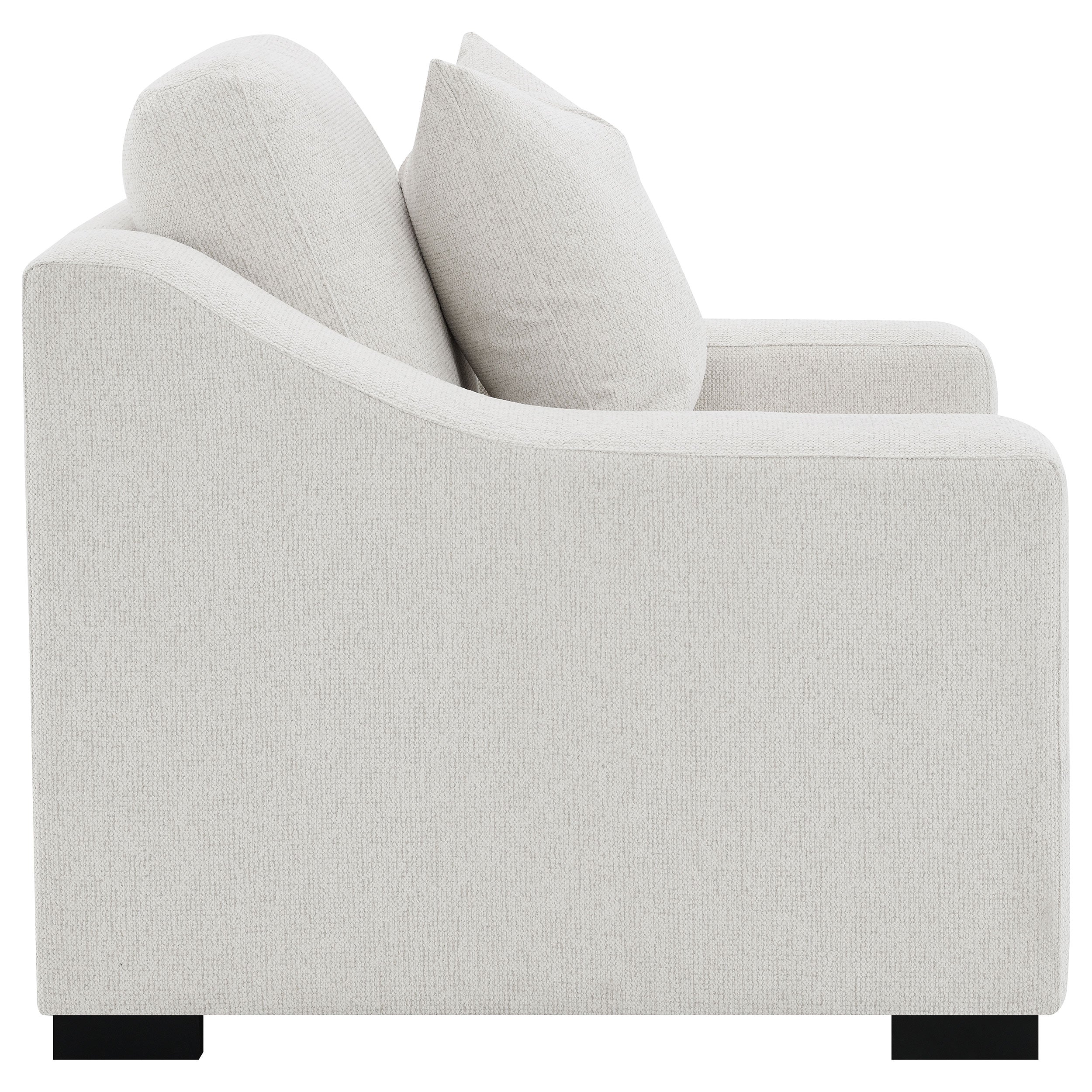 Ashlyn Upholstered Sloped Arm Accent Chair - Image 18