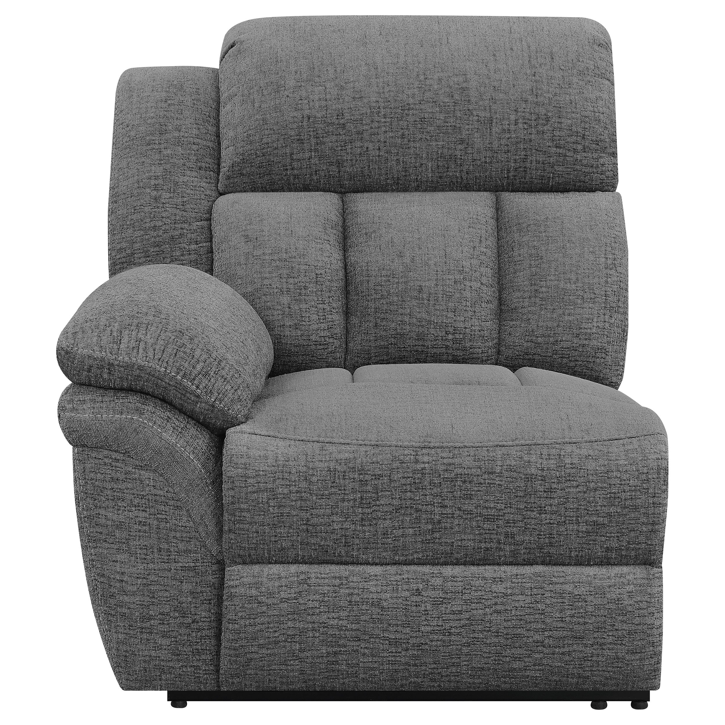 Bahrain Upholstered Motion Loveseat Charcoal - Image 8