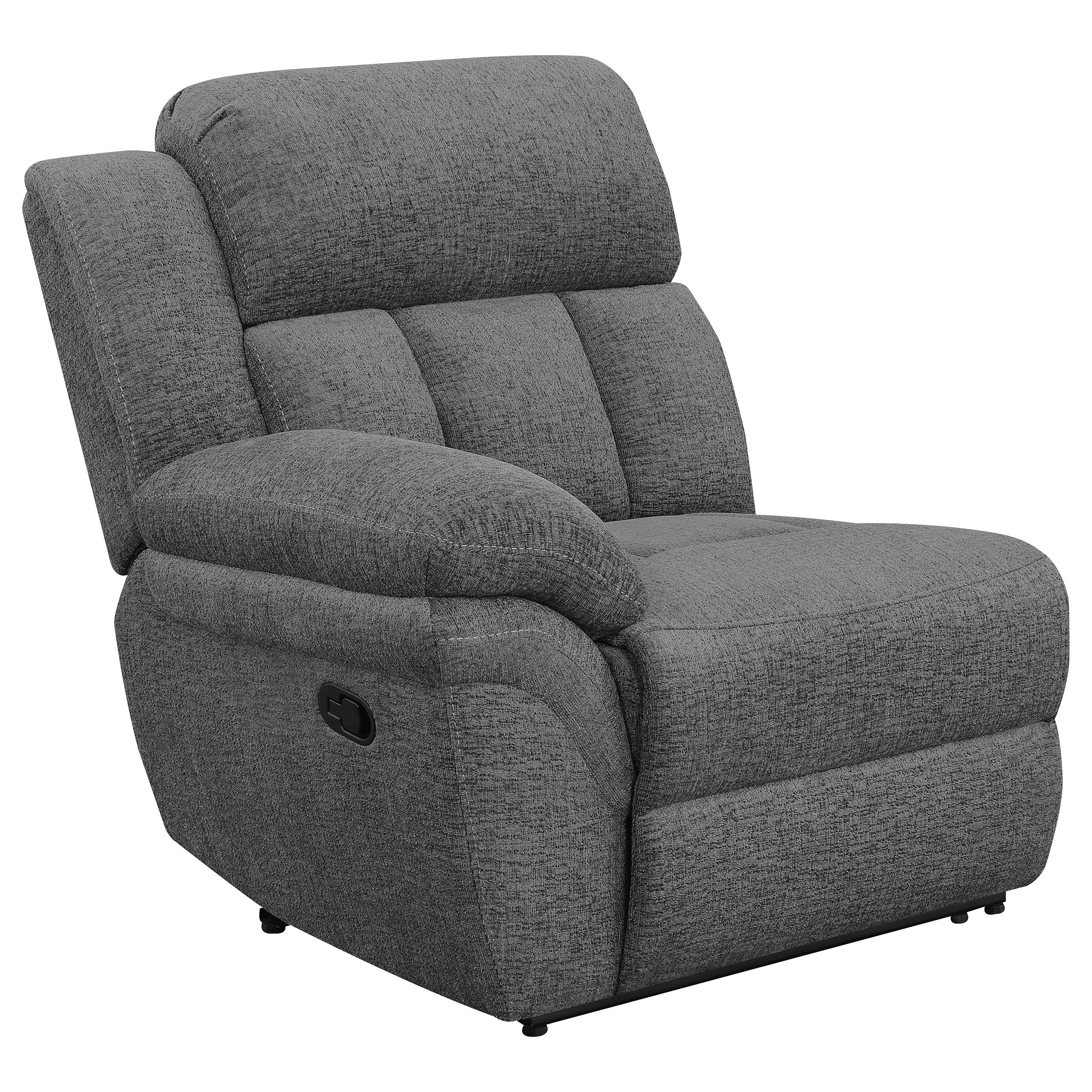 Bahrain Upholstered Motion Sofa Charcoal - Image 6