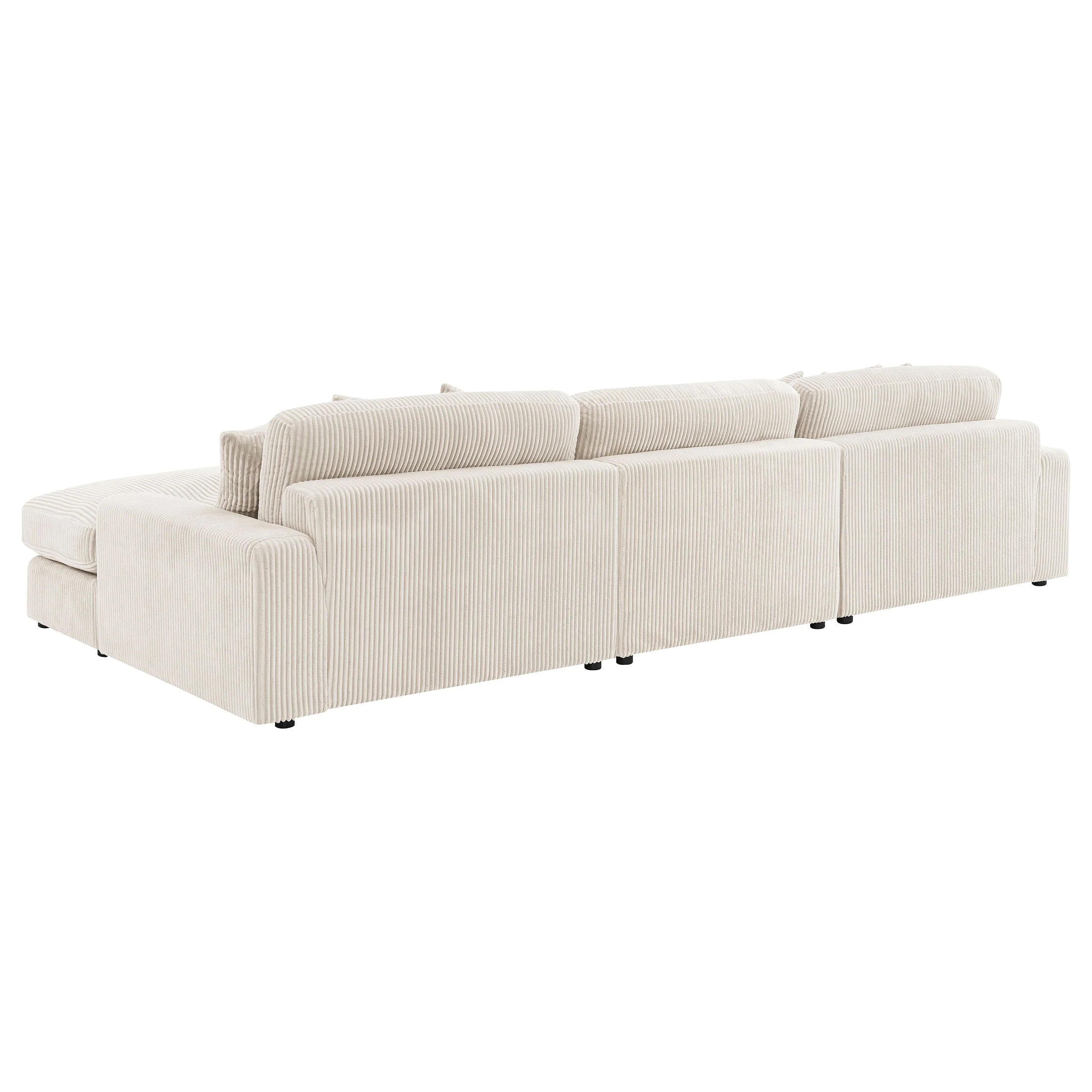 Blaine Upholstered Reversible Chaise Sectional Sofa - Image 33