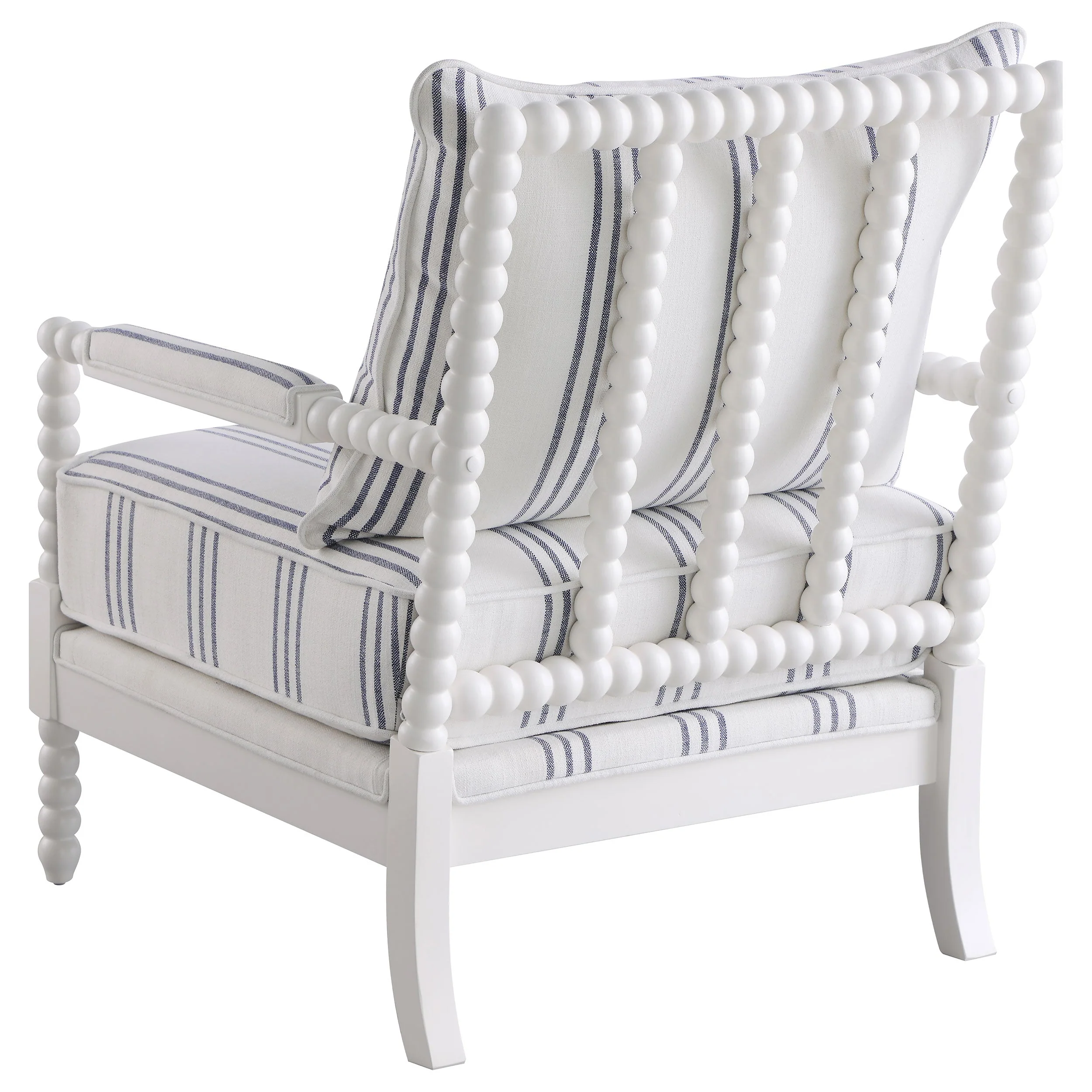Blanchett Upholstered Bobbin Accent Chair - Image 19