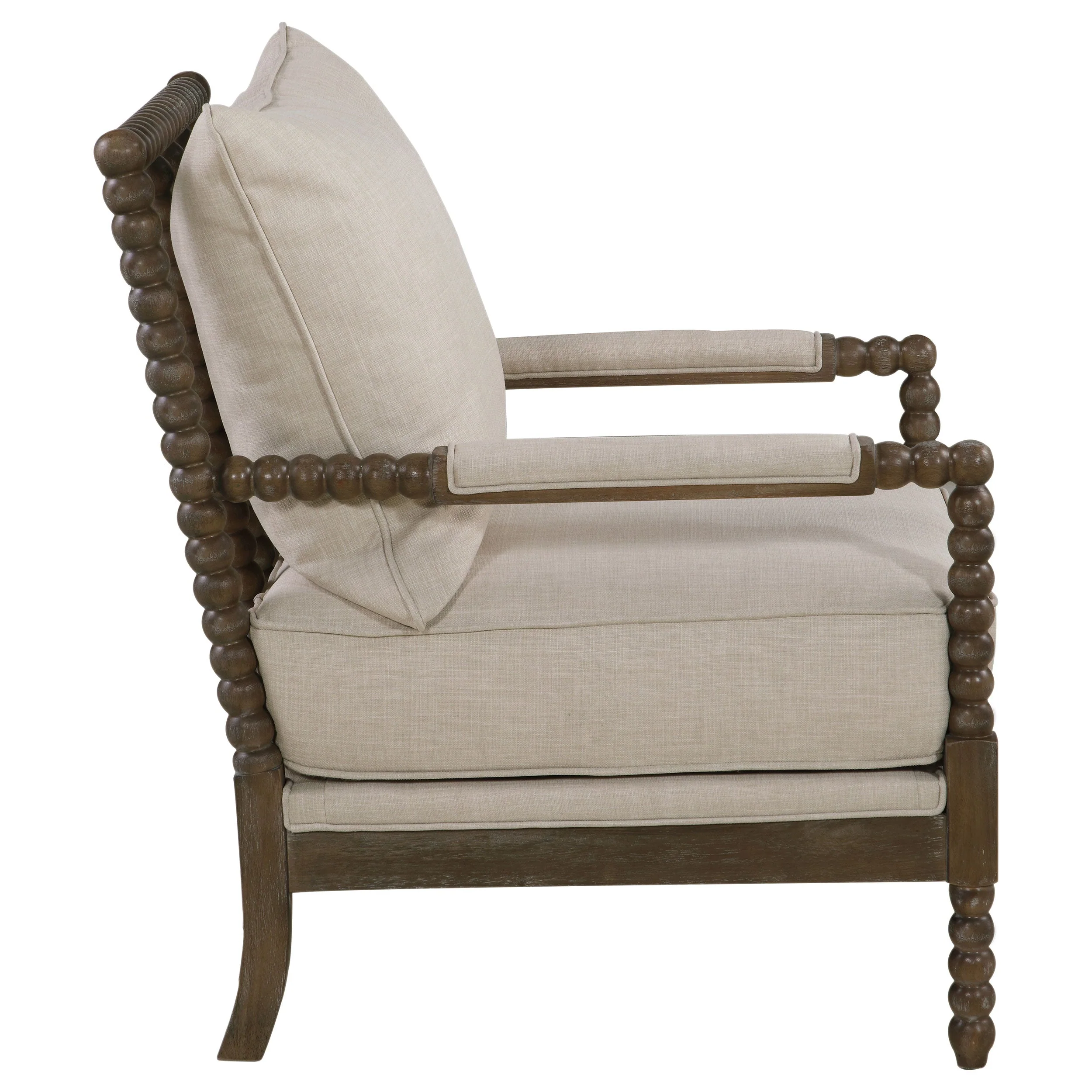 Blanchett Upholstered Bobbin Accent Chair - Image 29