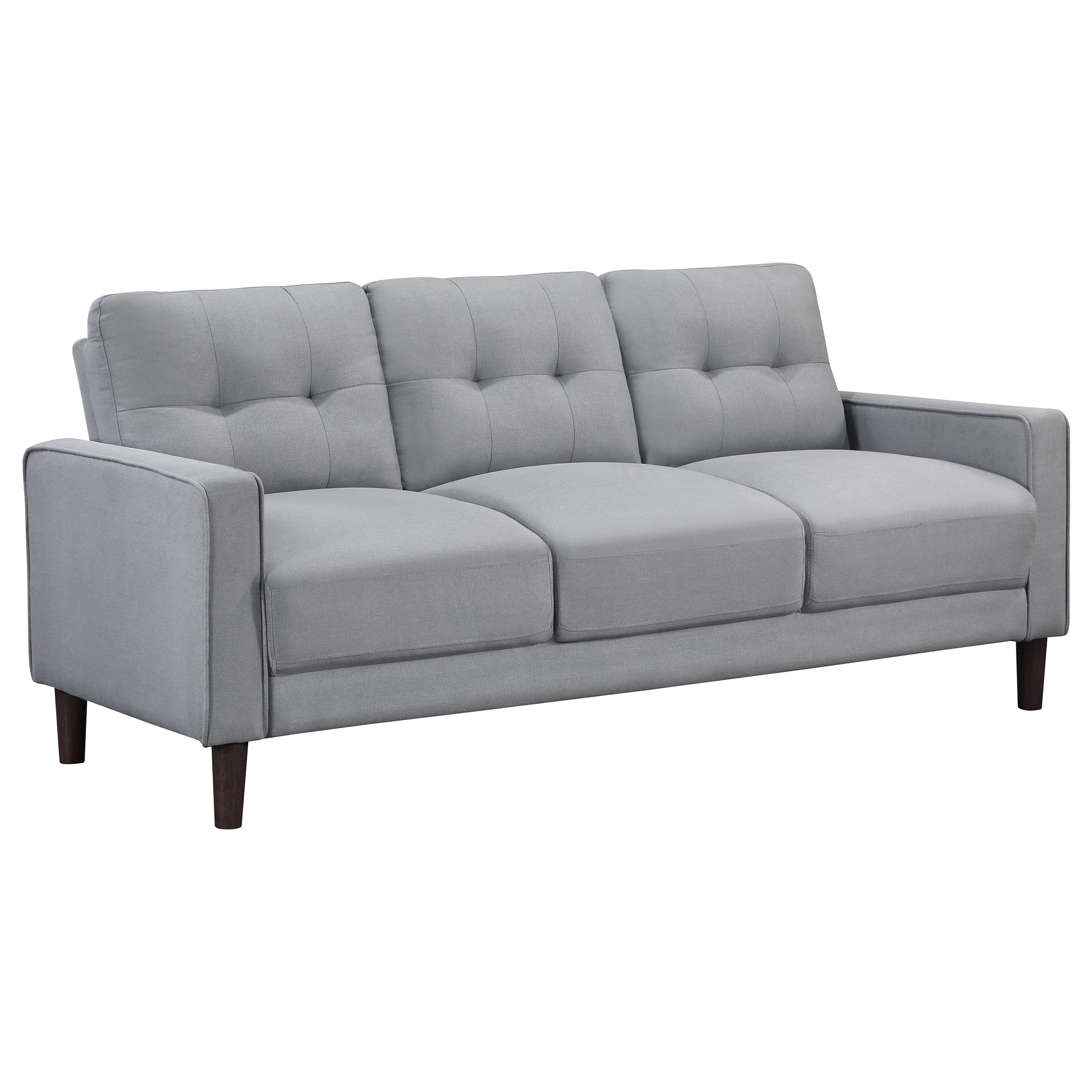Bowen Upholstered Track Arm Tufted Sofa Set - Image 13