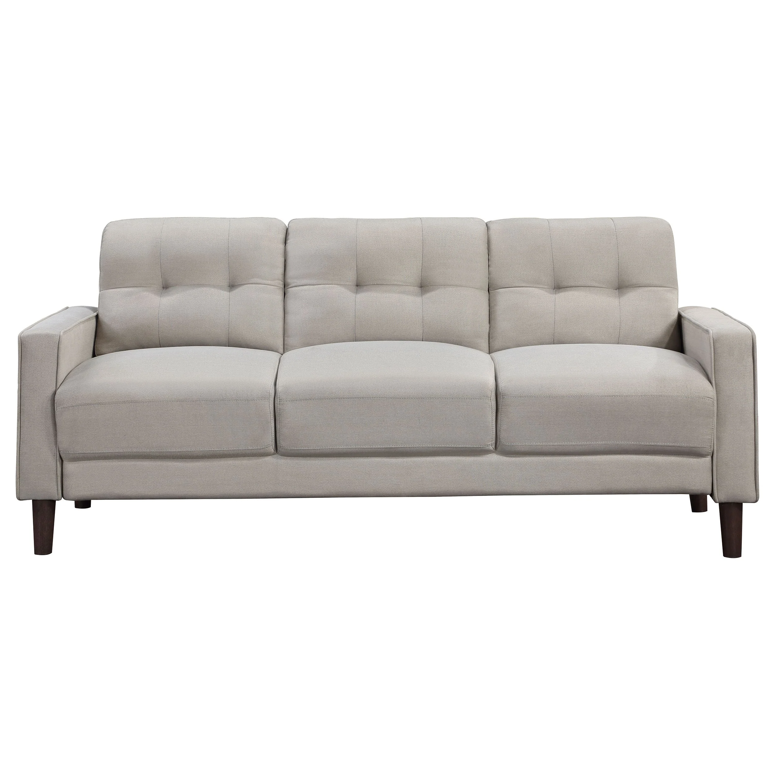 Bowen Upholstered Track Arm Tufted Sofa Set - Image 20