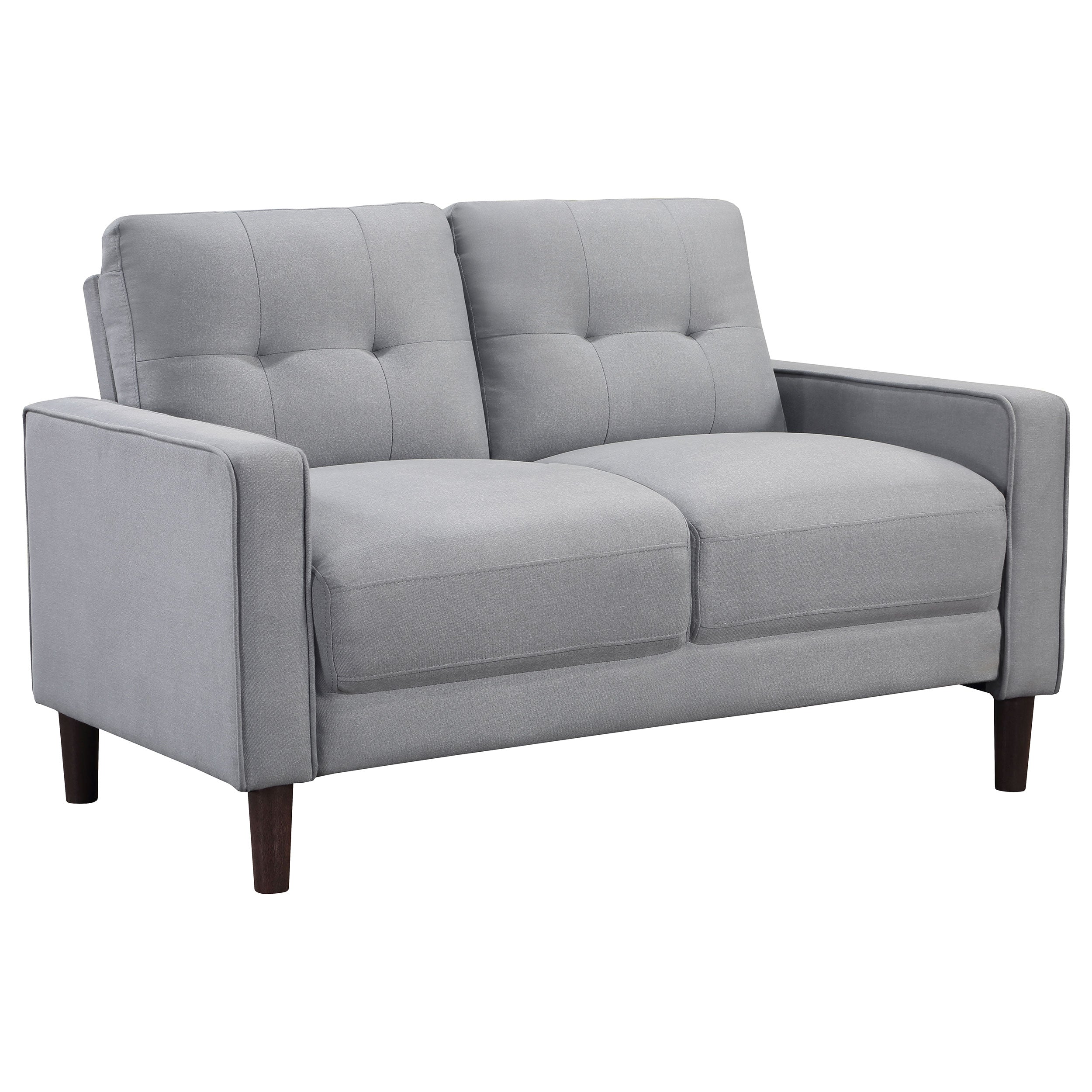 Bowen Upholstered Track Arm Tufted Sofa Set - Image 26